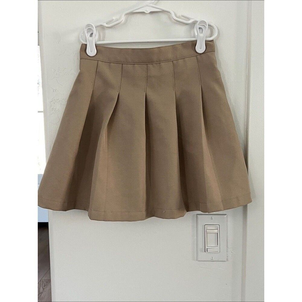 IZOD LIttle Girls Khaki Uniform Scooter Skirt